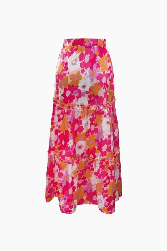 floral-print-knot-tube-top-and-frill-maxi-skirt-set