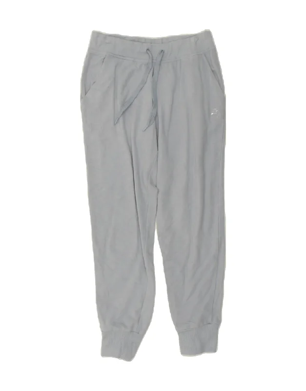 FILA Womens Tracksuit Trousers Joggers UK 8 Small Grey Cotton