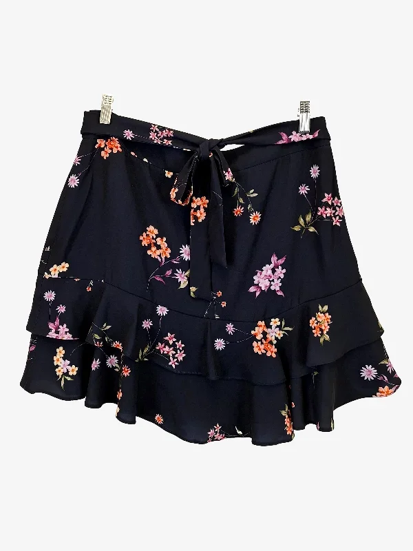 Portmans Classy Flutter Bloom Mini Skirt Size 14